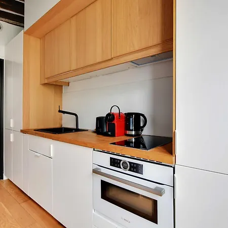 Charming Studio A-C - 2P - Le Marais Parijs Buitenkant foto