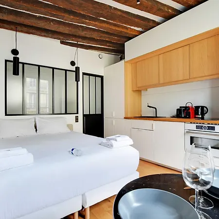 Charming Studio A-C - 2P - Le Marais Parijs Buitenkant foto